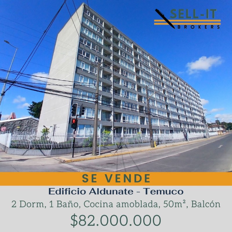 Departamento en Venta en Temuco 2 dormitorios 1 baño