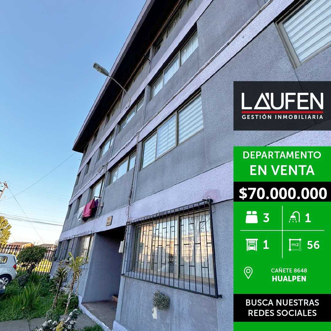 departamento en venta en Hualpén